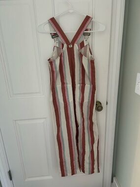 Billabong Kids Striped Overalls One-Piece